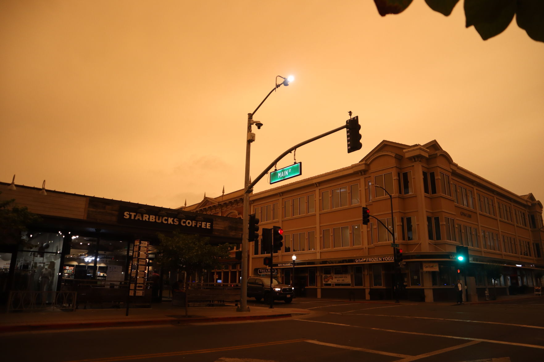 Skies over Napa County